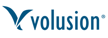 Volusion logo.