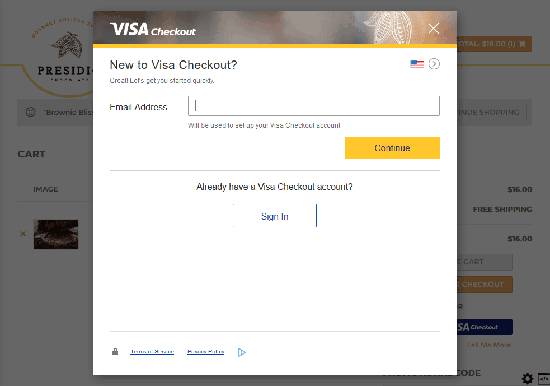 Visa Checkout 2