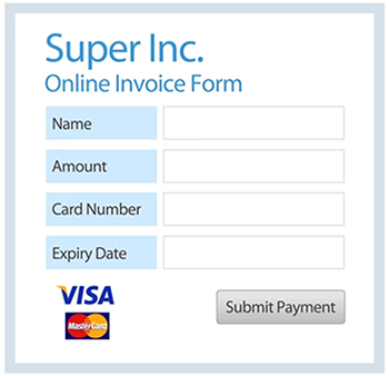 easy invoice example