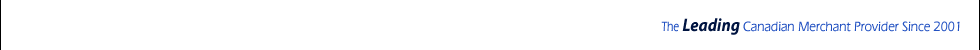 The Leading Canadian Merchant Account Provider