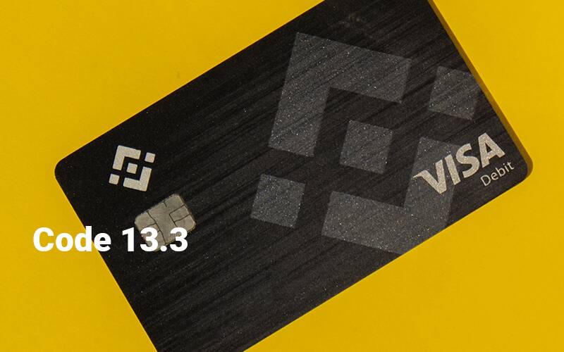 Visa code 13.3 service not as described.