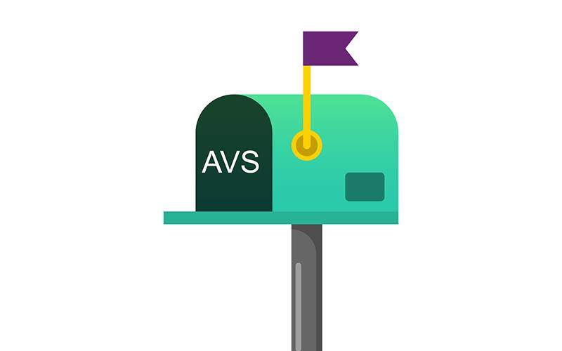 Mailbox representing AVS (Address Verification Service).